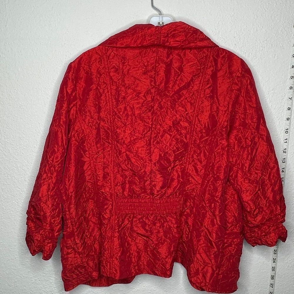 Chico's Red‎ Jacket - Picture 3 of 7